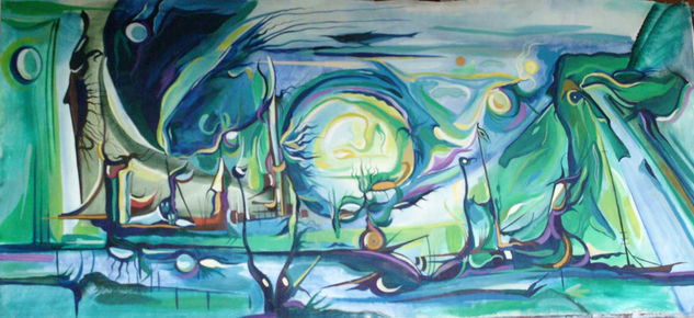 Onírico 3 Oil Canvas Landscaping