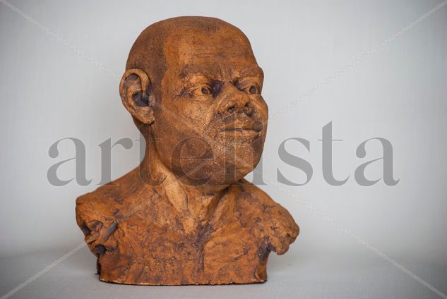 Busto masculino Pottery Figurative