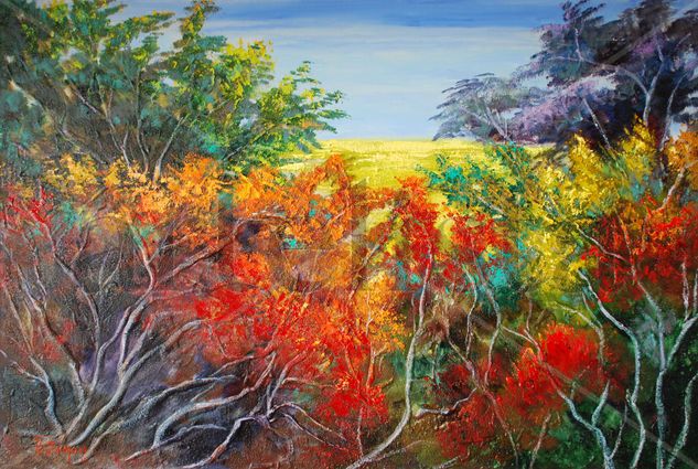 Physis Oil Canvas Landscaping