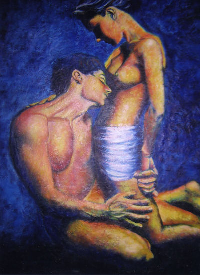 dos Oil Panel Nude Paintings