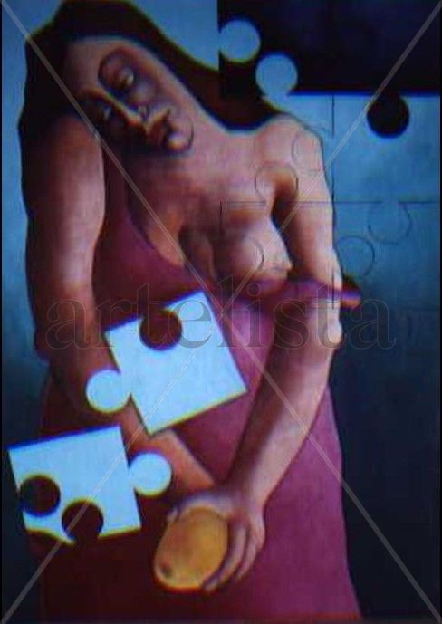 Obra # 4 de las serie: "La Dama de Mis Sueños"