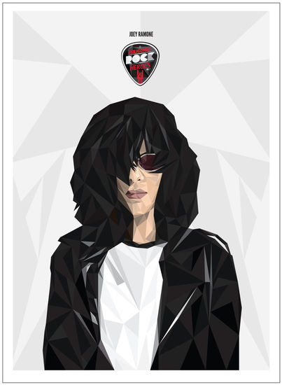 POLIGONAL ROCK HEROES / JOEY RAMONE 