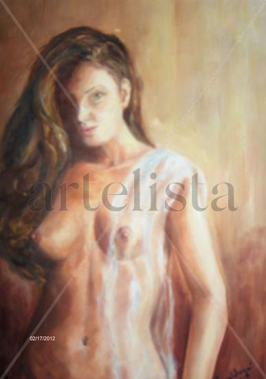 Desnudo Oil Canvas Figure Painting