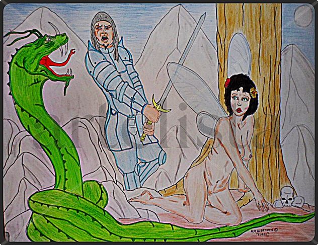 El hada y la serpiente.
