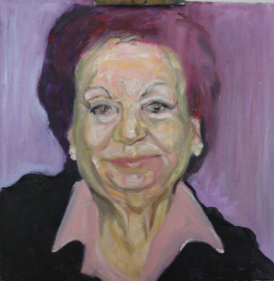 Portrait Ana Oil Canvas Portrait