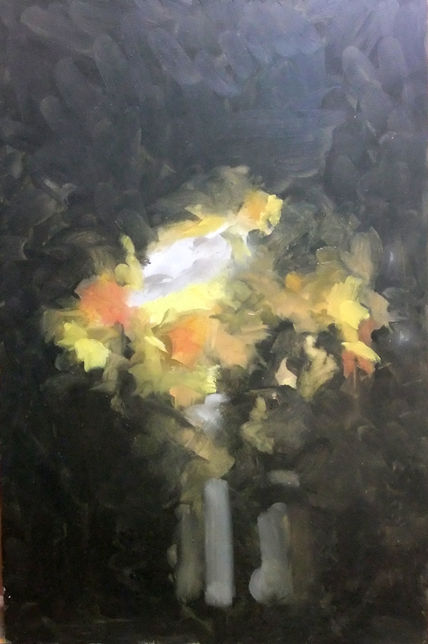 Jarrón con flores