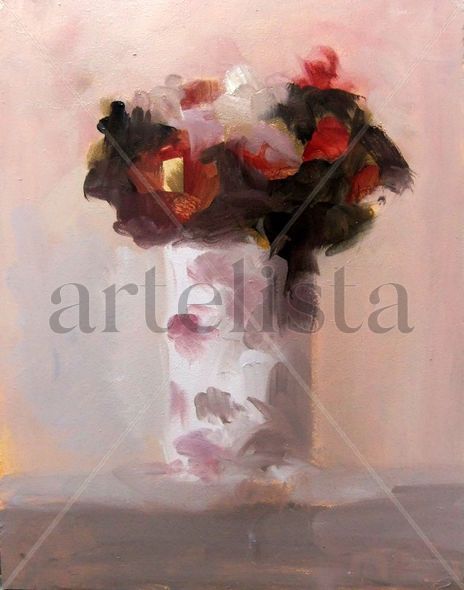 Jarra con flores
