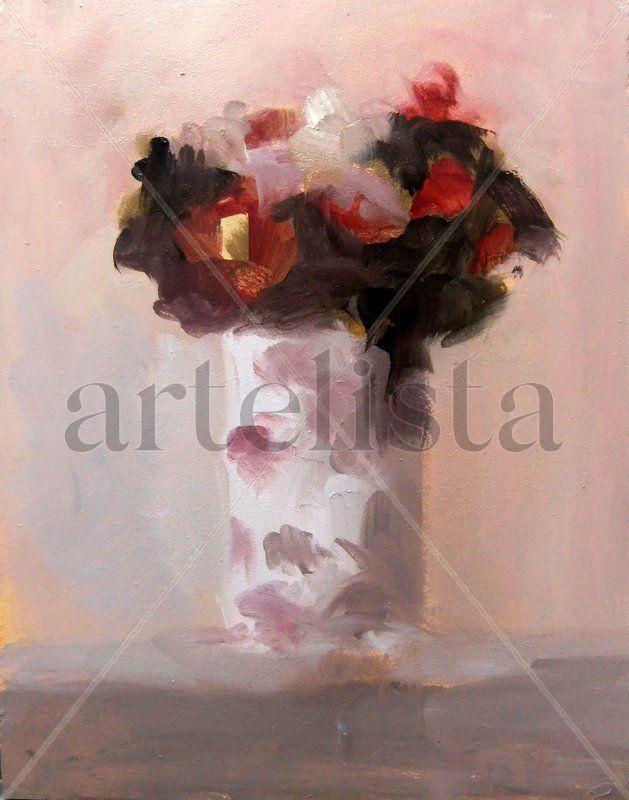 Jarra con flores