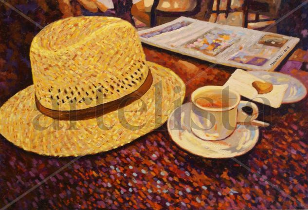 cafetito Oil Canvas Still Life Paintings