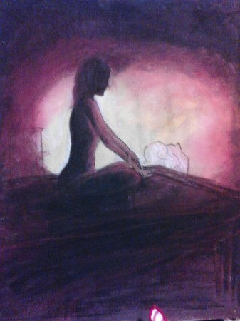 mujer sombra