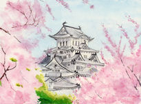 Himeji Castle,...