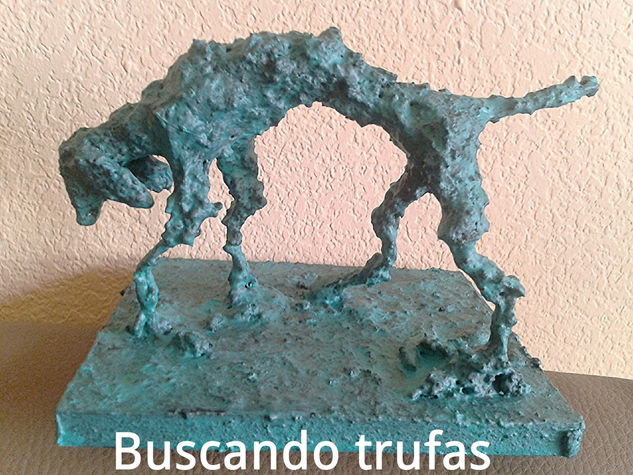 BUSCANDO TRUFAS Mixta Figurativa