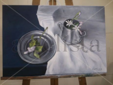 Bodegón flor de...