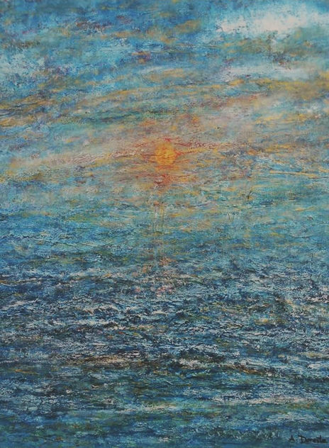 Fusión de luz y mar