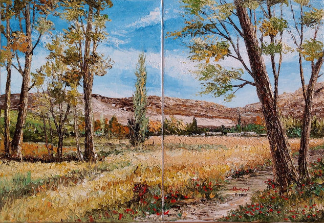 Sembrado Oil Canvas Landscaping