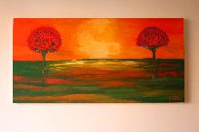 RESPLANDOR Acrylic Canvas Landscaping