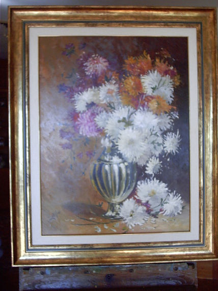 Jarron con flores