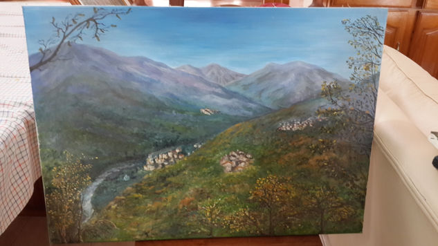 paisaje del Piemonte Oil Canvas Landscaping