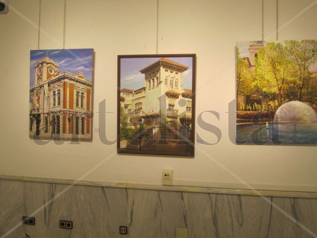 OBRAS DE UNA EXPOSICION