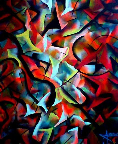 ESPIRITU DE PICASSO ATRAPADO EN UNA PINTURA