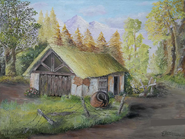 LA VASIJA Oil Canvas Landscaping