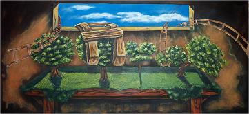 Pero no basta.......... Oil Canvas Landscaping