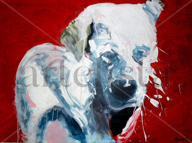 Perro Acrylic Canvas Animals