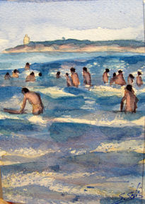 Bañistas III (Conil)