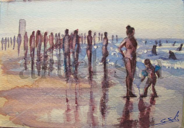 Bañistas V (Conil)