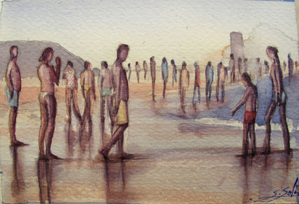 Bañistas VI (Conil)