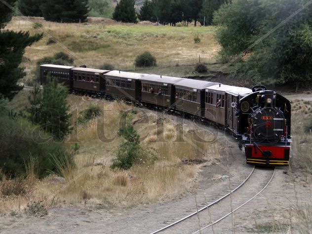 la trochita en viaje.