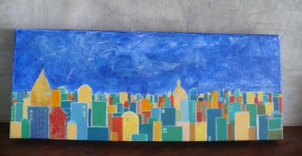 Ciudad multicolor