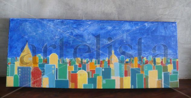 ciudad multicolor