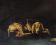 Perro tumbado