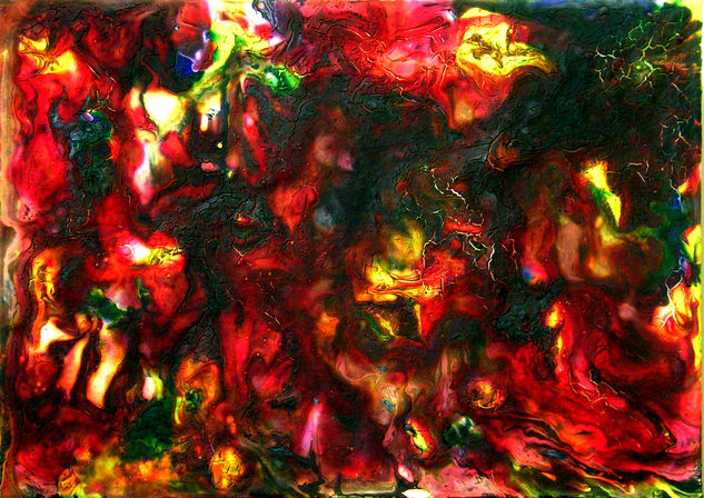 Fluid Paintings 1 Media Mixta Tela Otros