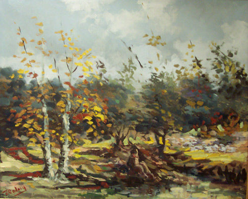 Pastor Oil Canvas Landscaping