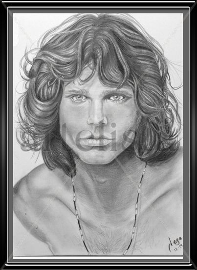 Jim Morrison Pencil