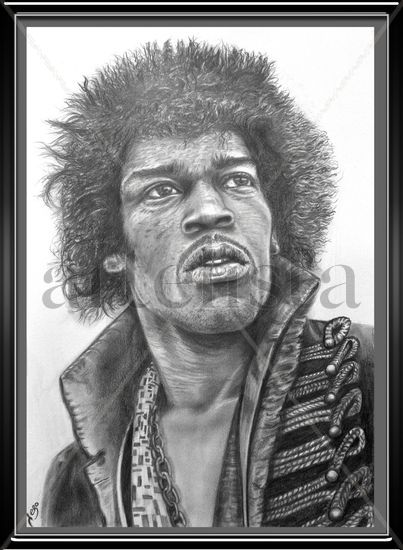 Jimi Hendrix Pencil