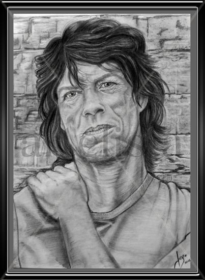 Mick Jagger Pencil