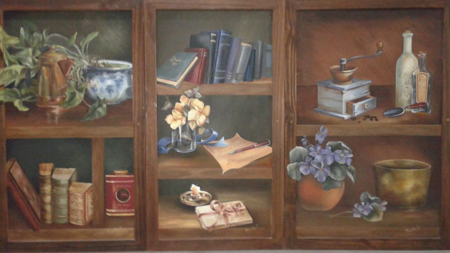 Ilusion Optica Acrylic Panel Still Life Paintings