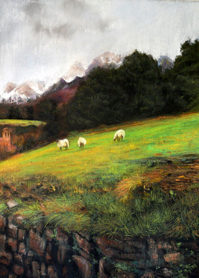 Arguebanes Pastel Panel Landscaping