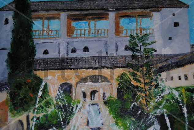 GRANADA  generalife Oil Canvas Others