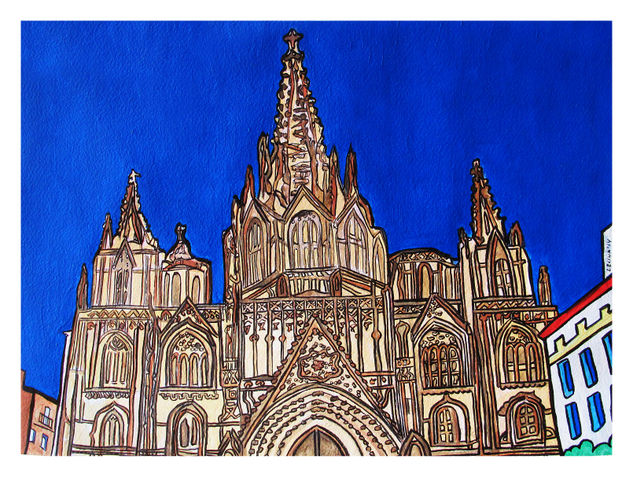 Catedral Acrylic Paper Landscaping