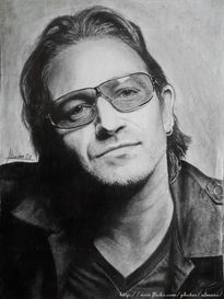 Bono U2 Portriat