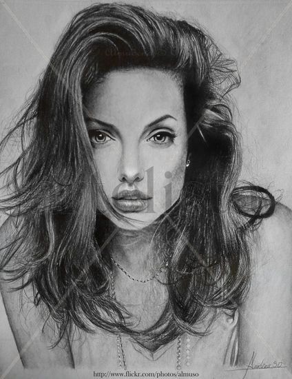 Agelina Jolie Pencil