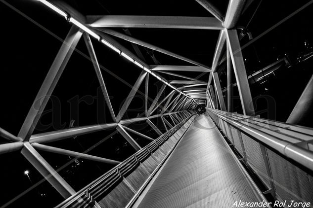 TUNEL METALICO Architecture and Interiorism Black and White (Manual)