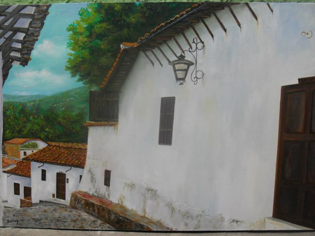 La Casona 2 Oil Canvas Landscaping