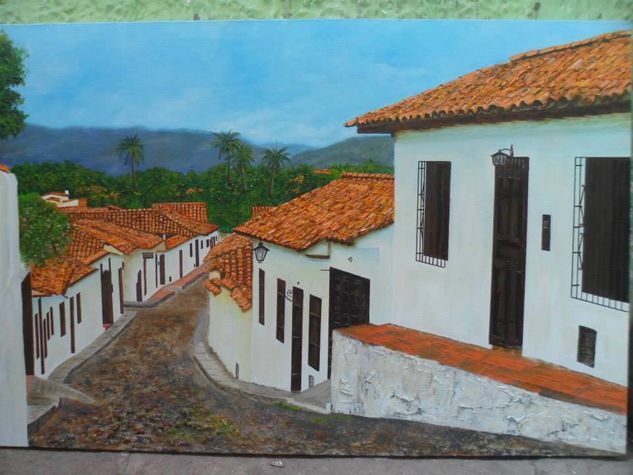 CARRERA 26 -GIRON- Oil Canvas Landscaping