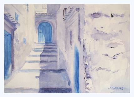 Callejuela en Chaouen