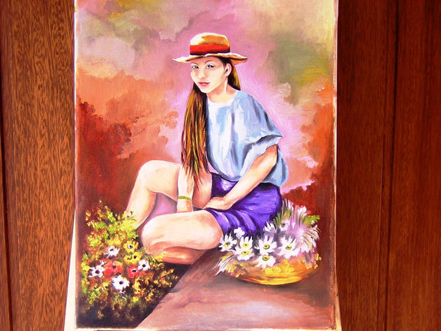Niña florista